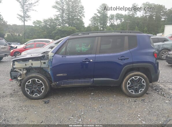 ZACCJBCB2HPE81085 2017 JEEP RENEGADE Blue Панорамний вид салону 360°