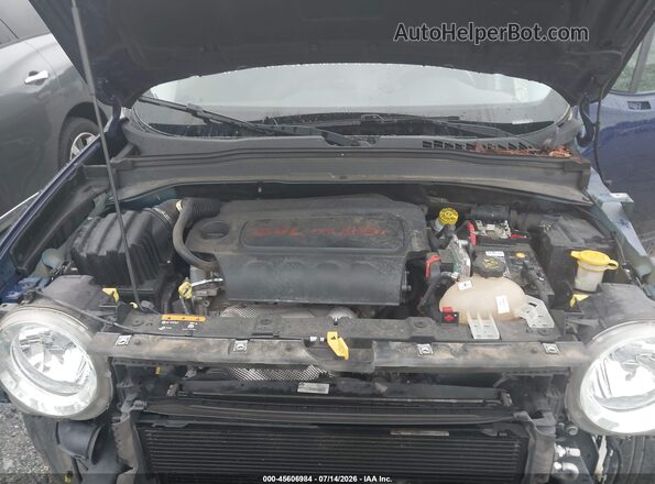 ZACCJBCB2HPE81085 2017 JEEP RENEGADE Blue Вид ззаду