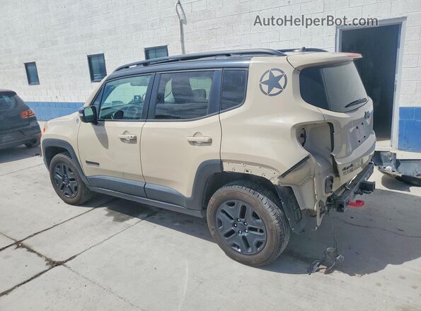 ZACCJBCB2HPE83502 2017 JEEP RENEGADE Beige Rear left