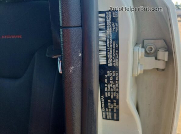 ZACCJBCB2HPF09869 2017 JEEP RENEGADE White Вид наклейки з VIN-кодом