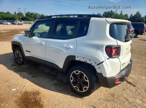 ZACCJBCB2HPF09869 2017 JEEP RENEGADE White Задня ліва чверть