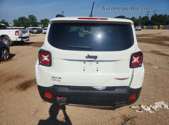 ZACCJBCB2HPF09869 2017 JEEP RENEGADE White Вид ззаду