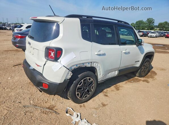 ZACCJBCB2HPF09869 2017 JEEP RENEGADE White Задня права чверть