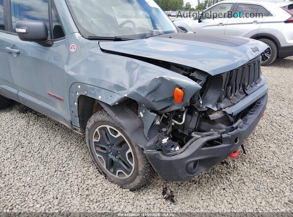 ZACCJBCB2HPG10488 2017 JEEP RENEGADE Серый Вид спереди