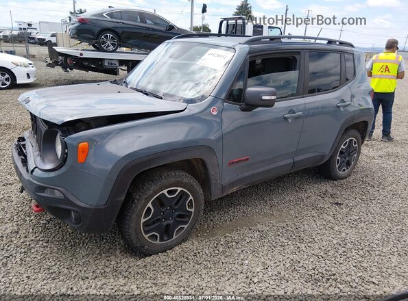 ZACCJBCB2HPG10488 2017 JEEP RENEGADE Серый Передняя левая четверть