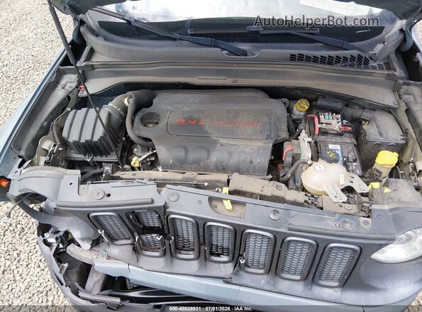 ZACCJBCB2HPG10488 2017 JEEP RENEGADE Серый Вид сзади