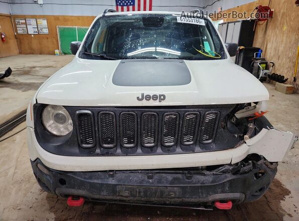 ZACCJBCB3JPH94121 2018 JEEP RENEGADE White წინა ხედი