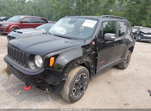 ZACCJBCB4HPF40766 2017 JEEP RENEGADE Black Передня ліва чверть