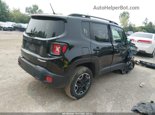 ZACCJBCB4HPF40766 2017 JEEP RENEGADE Black Задня права чверть