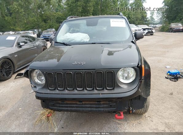 ZACCJBCB4HPF40766 2017 JEEP RENEGADE Black Вид щитка приладів
