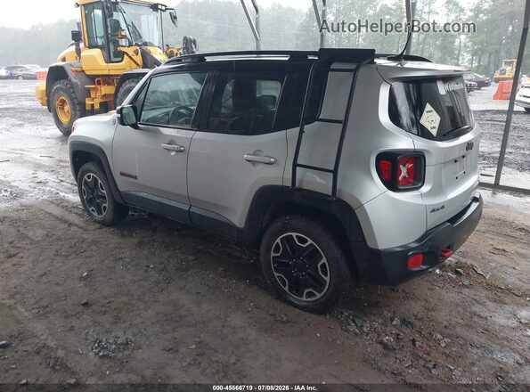 ZACCJBCB4HPF63898 2017 JEEP RENEGADE Silver Հետևի ձախ