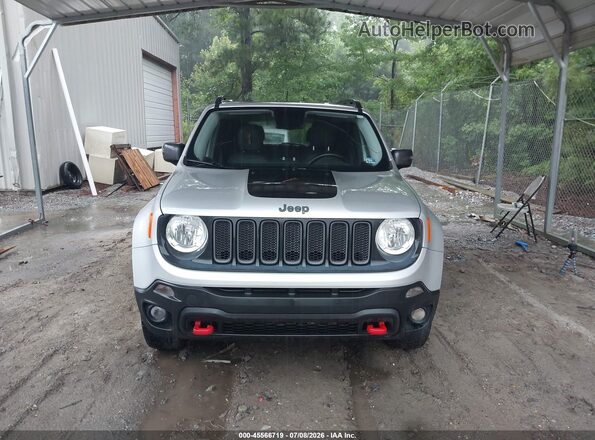 ZACCJBCB4HPF63898 2017 JEEP RENEGADE Silver Սարքավորումների վահանակի տեսք