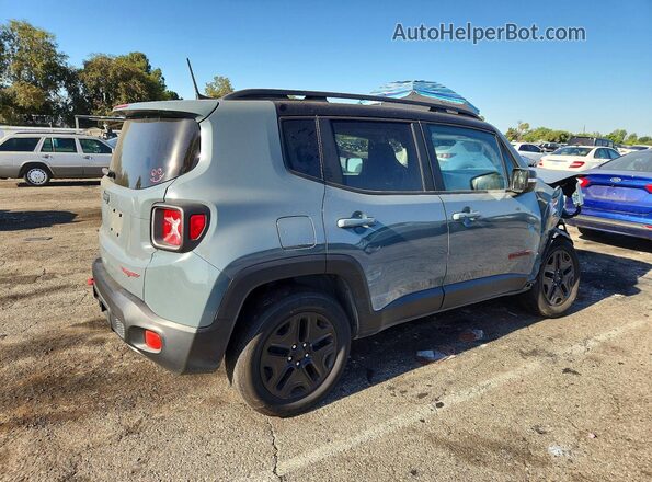 ZACCJBCB4JPJ00355 2018 JEEP RENEGADE Gray Trasero derecho