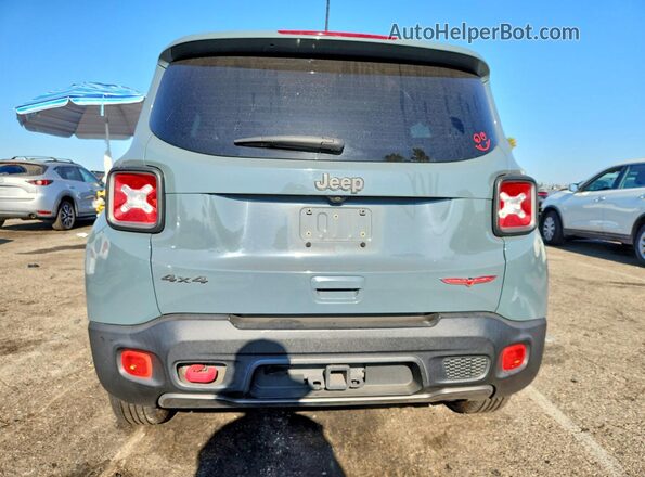 ZACCJBCB4JPJ00355 2018 JEEP RENEGADE Gray Vista trasera