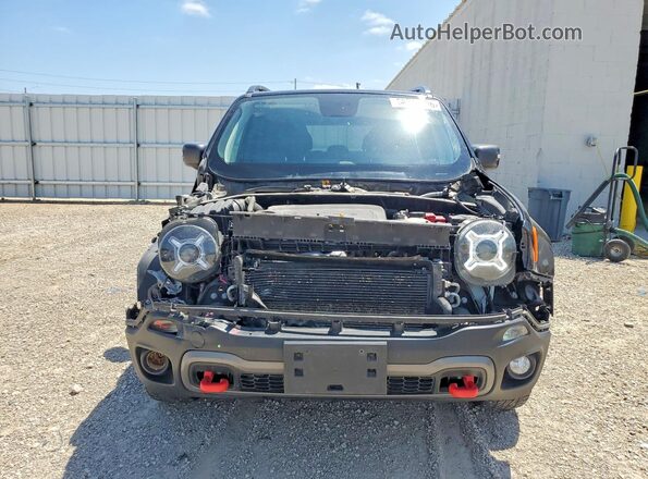 ZACCJBCB4JPJ01053 2018 JEEP RENEGADE Black Front view