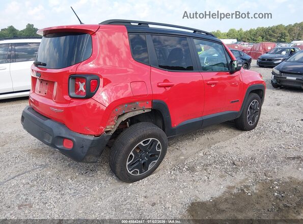 ZACCJBCB6HPF30322 2017 JEEP RENEGADE Красный Задняя правая четверть