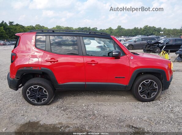 ZACCJBCB6HPF30322 2017 JEEP RENEGADE Красный Панорамный вид салона 360°