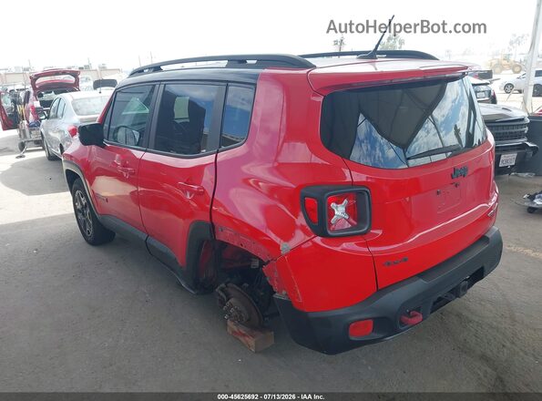 ZACCJBCB8HPF94619 2017 JEEP RENEGADE Красный Задняя левая четверть