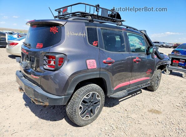 ZACCJBCB8HPF99903 2017 JEEP RENEGADE Черный Задняя правая четверть