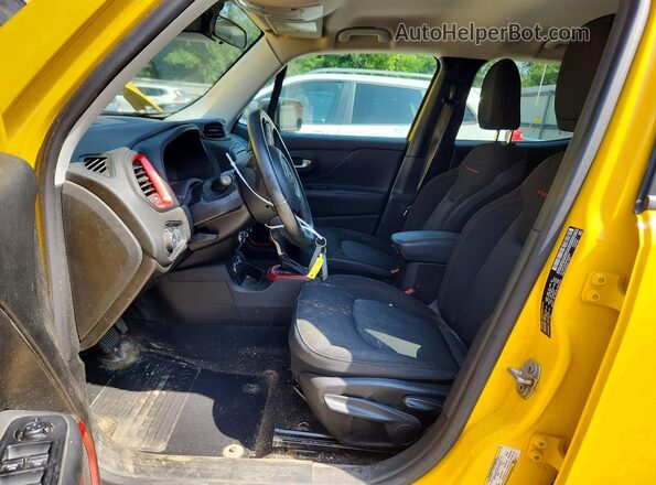 ZACCJBCB9HPE54546 2017 JEEP RENEGADE Yellow Սալոնի դիմացի տեսք
