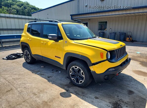 ZACCJBCB9HPE54546 2017 JEEP RENEGADE Yellow Առջևի աջ