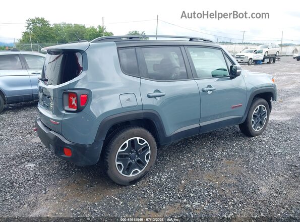 ZACCJBCBXHPE96854 2017 JEEP RENEGADE Blue Задня права чверть