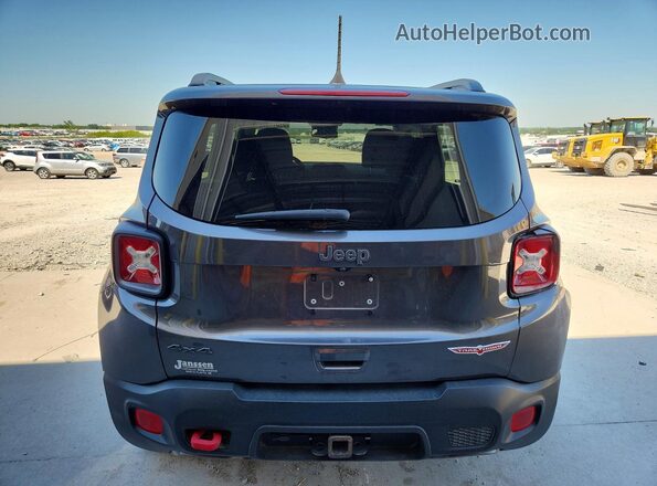 ZACCJBCBXJPH13700 2018 JEEP RENEGADE Charcoal Հետևի տեսք