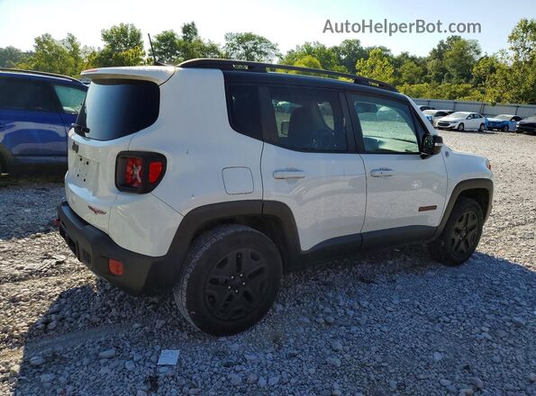 ZACCJBCBXJPH93015 2018 JEEP RENEGADE Белый Задняя правая четверть