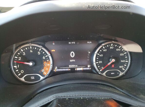 ZACCJBCBXJPH93015 2018 JEEP RENEGADE Белый Вид щитка приборов
