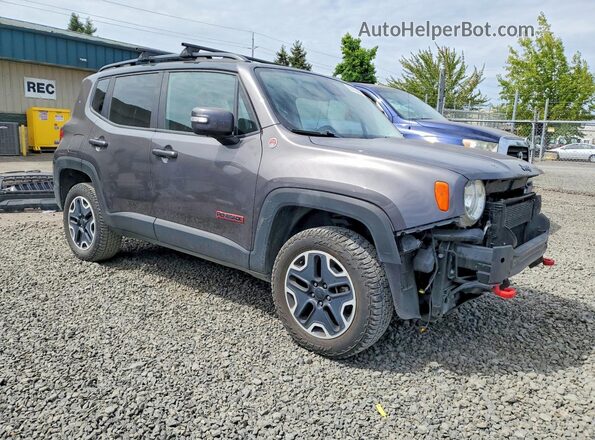ZACCJBCT0GPC81541 2016 JEEP RENEGADE Charcoal Przód prawy