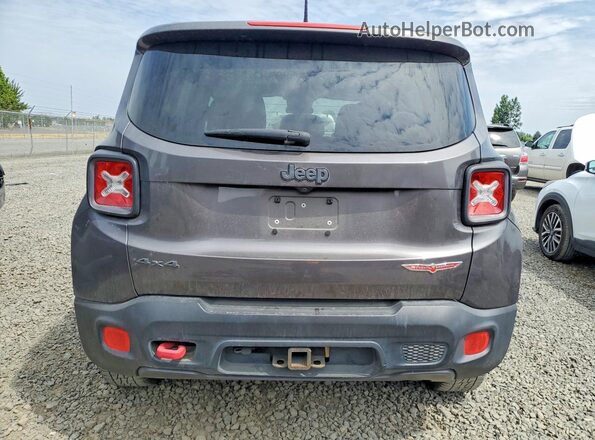 ZACCJBCT0GPC81541 2016 JEEP RENEGADE Charcoal Widok z tyłu