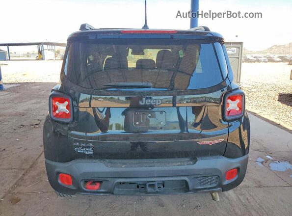 ZACCJBCT0GPD24534 2016 JEEP RENEGADE Black Rear view