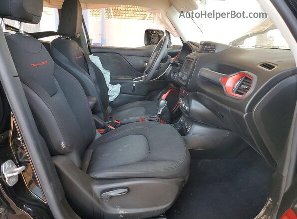 ZACCJBCT0GPD24534 2016 JEEP RENEGADE Black Front interior view