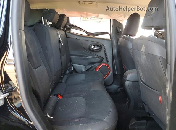 ZACCJBCT0GPD24534 2016 JEEP RENEGADE Black Rear seats view