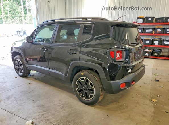 ZACCJBCT0GPD32892 2016 JEEP RENEGADE Black Հետևի ձախ