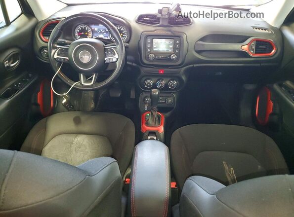 ZACCJBCT0GPD32892 2016 JEEP RENEGADE Black Առջևի վահանակի տեսք