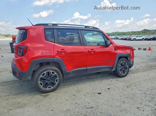 ZACCJBCT0GPD55024 2016 JEEP RENEGADE Red უკანა მარჯვენა