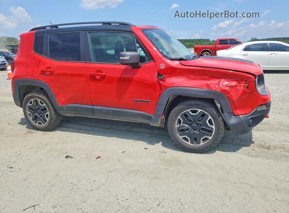 ZACCJBCT0GPD55024 2016 JEEP RENEGADE Red წინა მარჯვენა