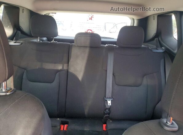 ZACCJBCT0GPD55024 2016 JEEP RENEGADE Red უკანა სავარძლების ხედი