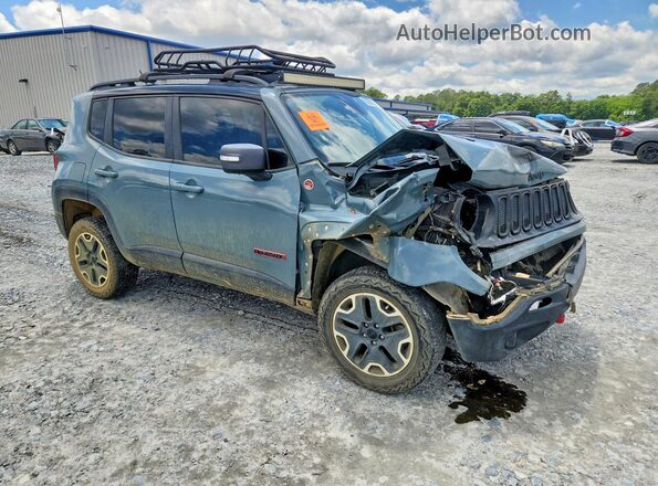ZACCJBCT1GPD48048 2016 JEEP RENEGADE Blue Առջևի աջ