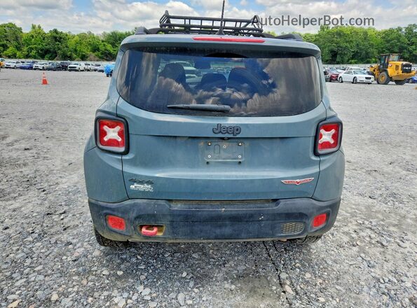 ZACCJBCT1GPD48048 2016 JEEP RENEGADE Blue Հետևի տեսք