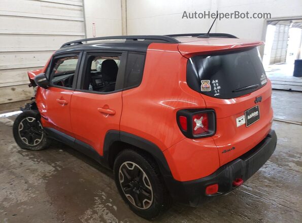 ZACCJBCT1GPE04523 2016 JEEP RENEGADE Orange Rear left