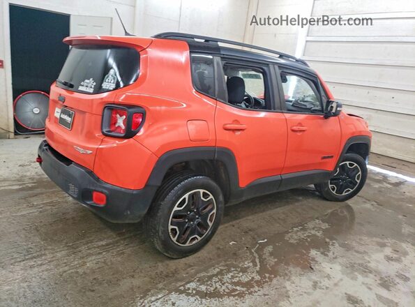 ZACCJBCT1GPE04523 2016 JEEP RENEGADE Orange Rear right