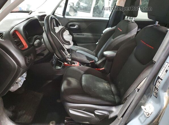 ZACCJBCT2GPD79275 2016 JEEP RENEGADE Gray Front interior view