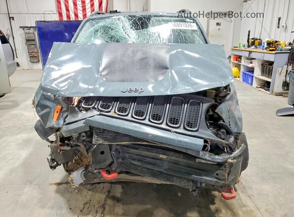 ZACCJBCT2GPD79275 2016 JEEP RENEGADE Gray Front view