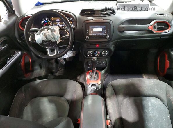 ZACCJBCT2GPD79275 2016 JEEP RENEGADE Gray Dashboard view