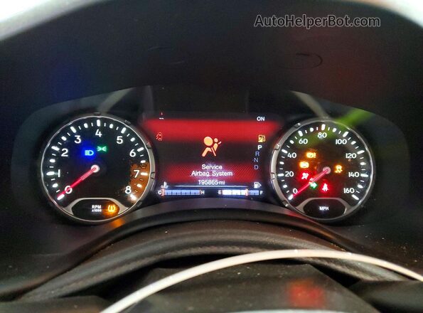ZACCJBCT2GPD79275 2016 JEEP RENEGADE Gray Instrument cluster view