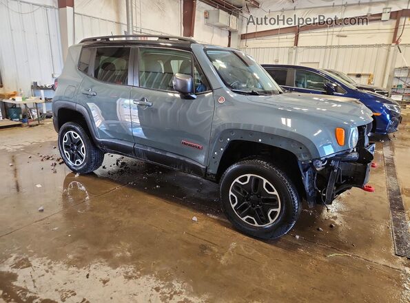 ZACCJBCT2GPD99428 2016 JEEP RENEGADE Blue Передня права чверть