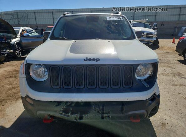 ZACCJBCT2GPE21122 2016 JEEP RENEGADE White Դիմացի տեսք