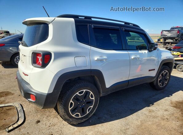 ZACCJBCT2GPE21122 2016 JEEP RENEGADE White Հետևի աջ